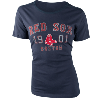 Ladies 47Brand Navy 1901 Fieldhouse T-Shirt WT0046