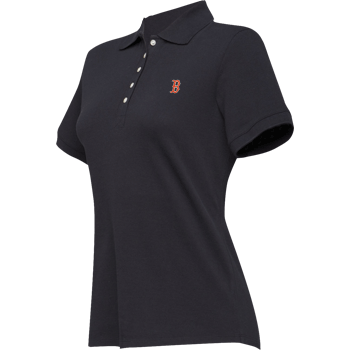 C&amp;B Ladies Navy DryTec Polo WT0345
