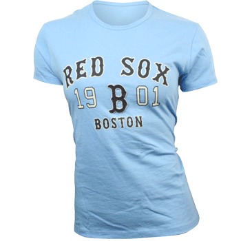 Ladies 47Brand Caroline Blue 1901 Fieldhouse T-Shirt WT0564